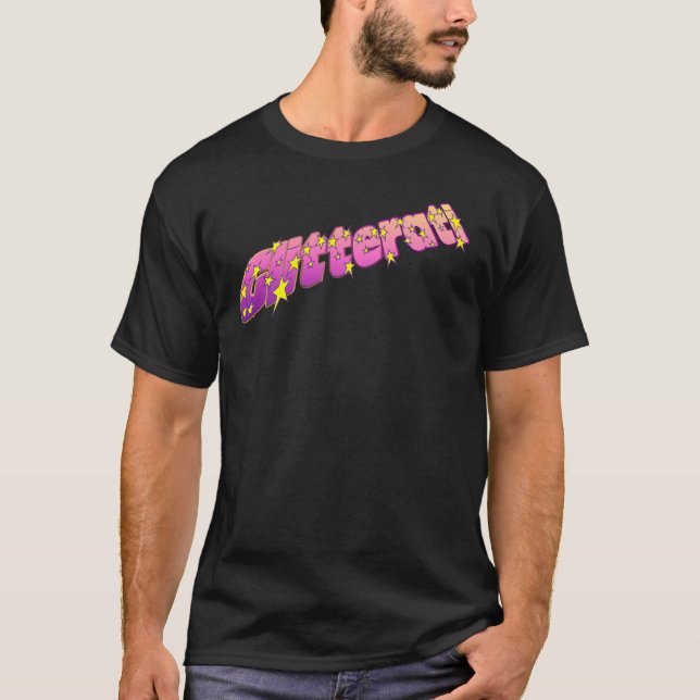 Camiseta T-shirt de Glitterati (Frente)