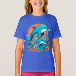 Camiseta T-Shirt de golfinhos