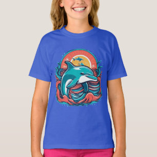 Camiseta T-Shirt de golfinhos