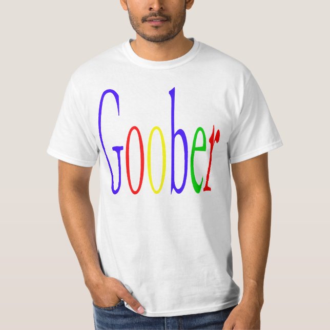 Camiseta T-shirt de Google do Goober (Frente)