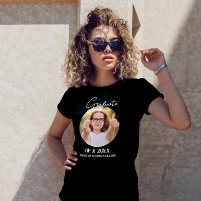 Camiseta t-shirt de graduação personalizada 2014, branca e  (Criador carregado)