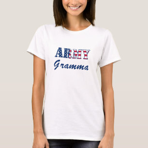 Camiseta T-shirt de Gramma do exército