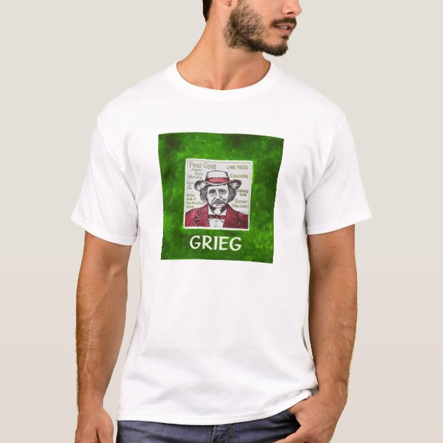 Camiseta T-shirt de GRIEG (Frente)