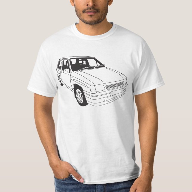 Camiseta T-shirt de GSi da nova de Vauxhall (Frente)