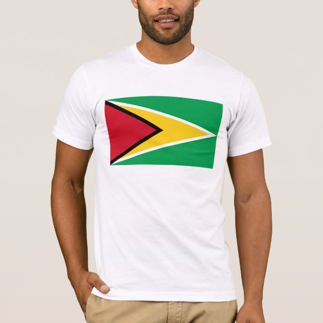 Camiseta T-shirt de Guyana (Frente)