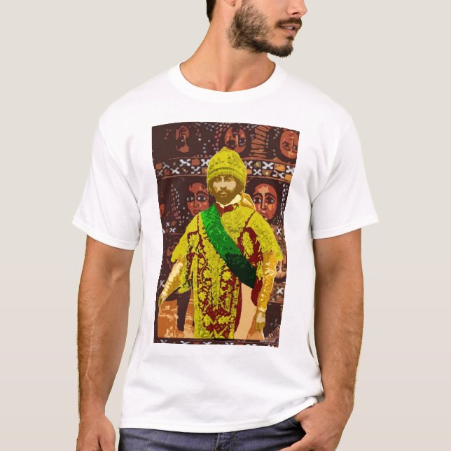 Camiseta T-shirt de Haile Selassie (Frente)