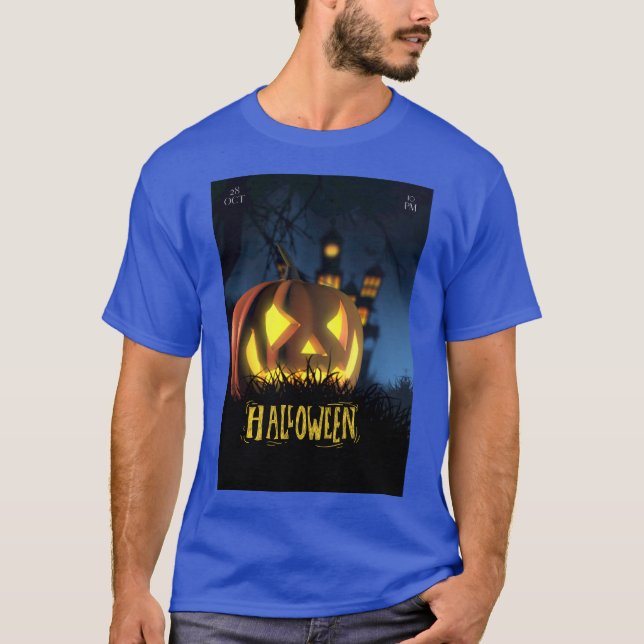 Camiseta T-Shirt de Halloween (Frente)
