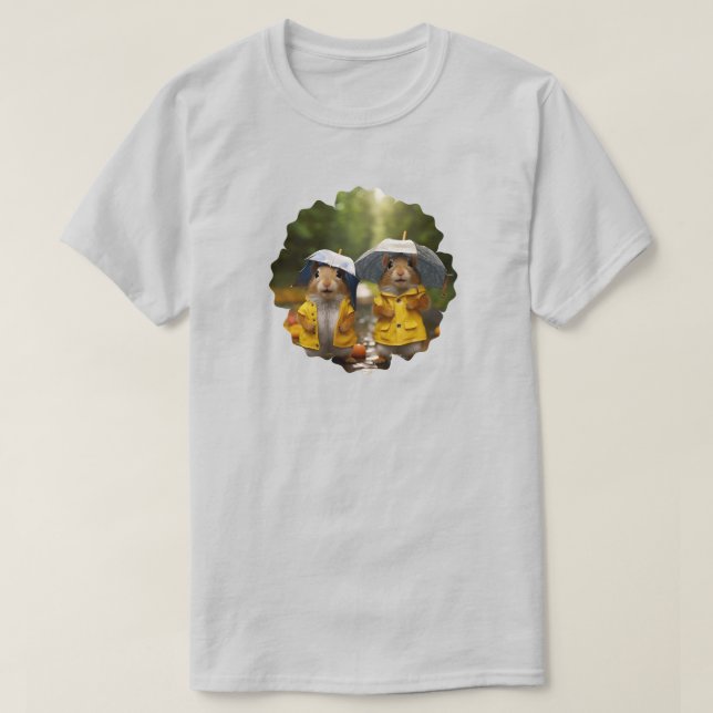 Camiseta T-Shirt de Hamster (Frente do Design)