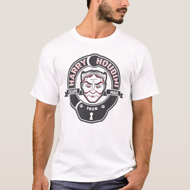 Camiseta T-shirt de Harry Houdini (Frente)