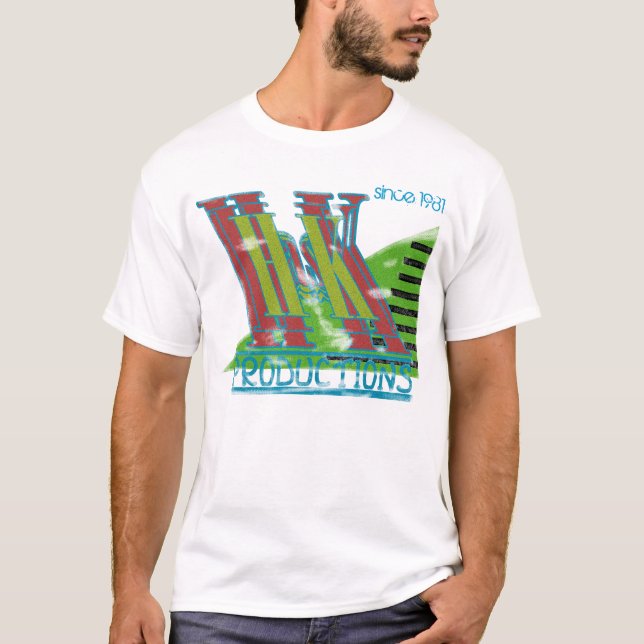 Camiseta T-shirt de HasK do vintage (Frente)