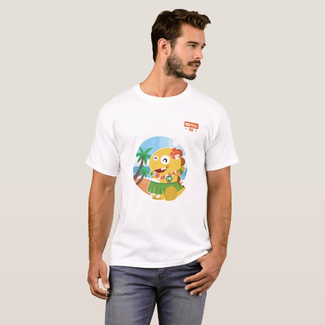 Camiseta T-shirt de Havaí VIPKID (Frente Completa)