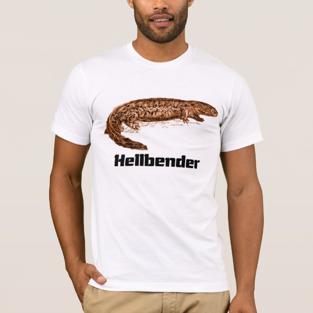 Camiseta T-shirt de Hellbender (Frente)