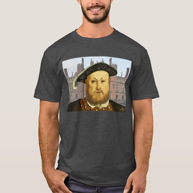 Camiseta T-shirt de Henry VIII (Frente)