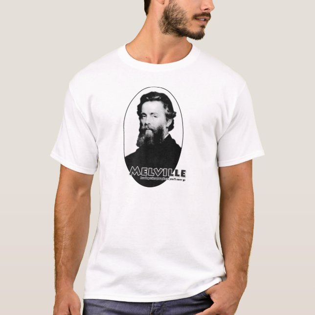 Camiseta T-shirt de Herman Melville (Frente)