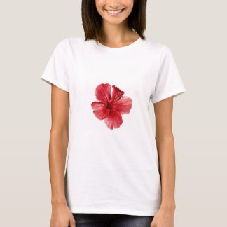Camiseta t-shirt de hibisco
