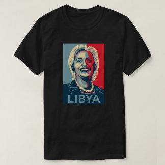 Camiseta T-shirt de Hillary Clinton - Líbia