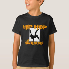 Camiseta T-shirt de Hip Hop dos miúdos