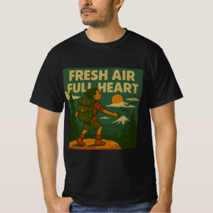 Camiseta T-Shirt de Hiperligação e Aventura Retroativa