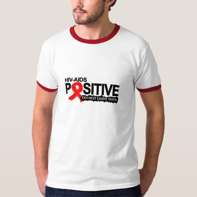 Camiseta T-shirt de HIVAIDS (Frente)