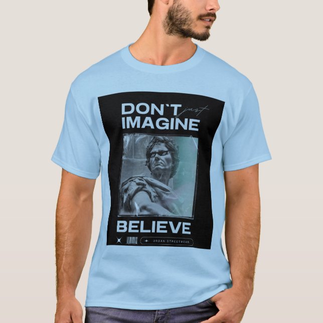 CAMISETA T-SHIRT DE HOMENS E GAROTAS PARA (M) TAMANHO (Frente)