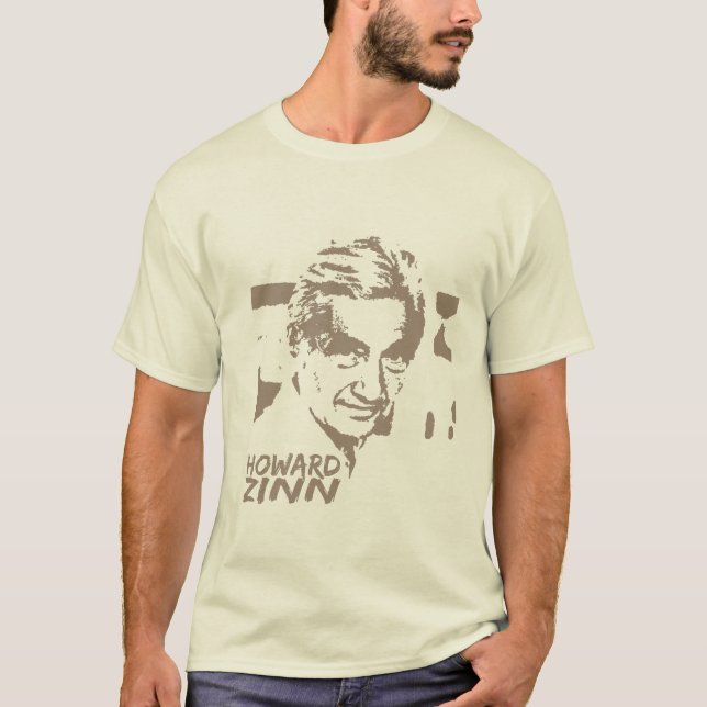 Camiseta T-shirt de Howard Zinn (Frente)
