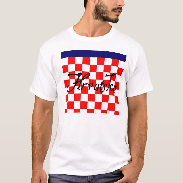 Camiseta T-shirt de Hrvatska (Frente)