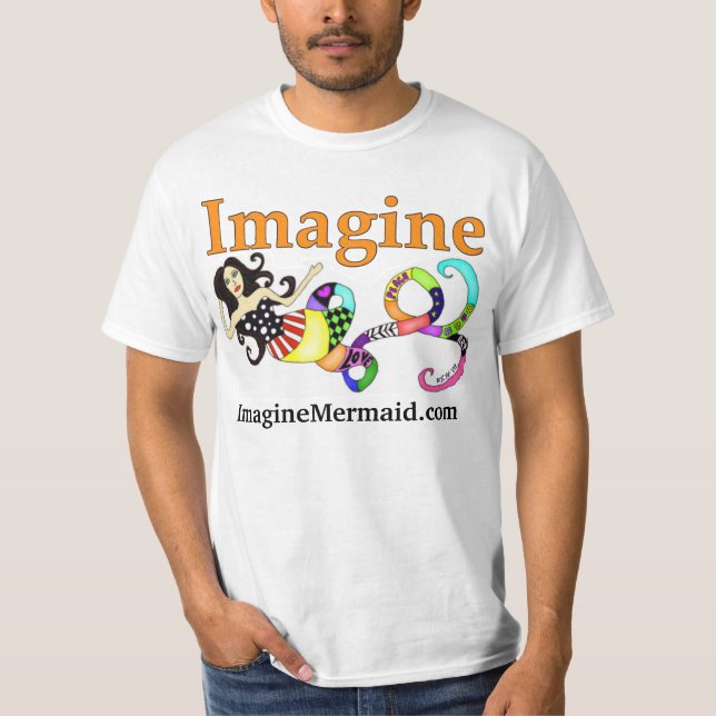 Camiseta t-shirt de ImagineMermaid.com (Frente)
