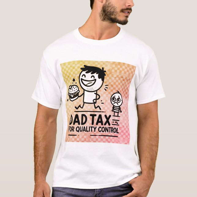 Camiseta T-Shirt de Imposto de pai (Frente)