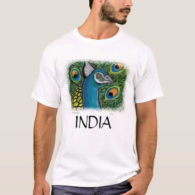 Camiseta T-shirt de "India" (Frente)