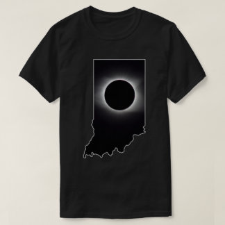 Camiseta T-Shirt de Indiana do Eclipse Solar Total 2024