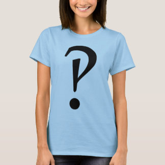 Camiseta T-shirt de Interrobang