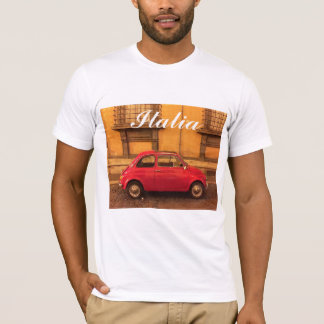 Camiseta T-shirt de Italia - vintage Fiat 500
