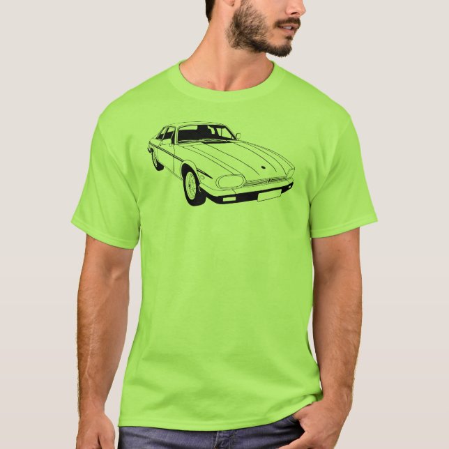 Camiseta T-shirt de Jaguar XJS (Frente)