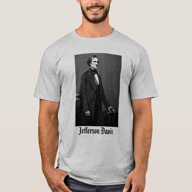 Camiseta T-shirt de Jefferson Davis (Frente)