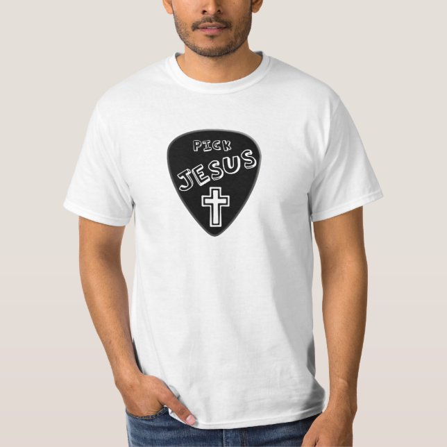 Camiseta T-shirt de Jesus da picareta (Frente)