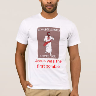 Camiseta T-shirt de Jesus do zombi