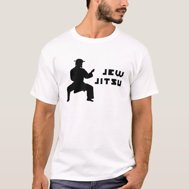 Camiseta T-shirt de Jitsu do judeu (Frente)