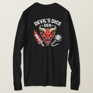 Camiseta T‑Shirt de Jogo de RPG Devil’s Dice Den –