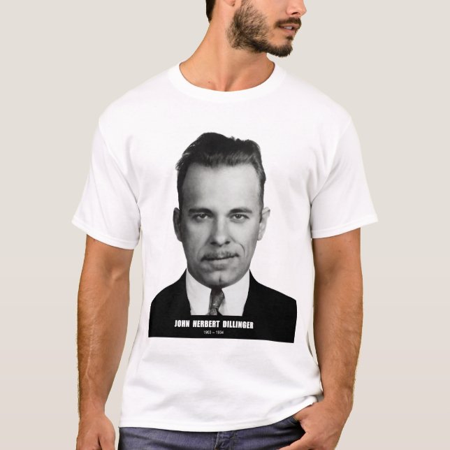 CAMISETA T-SHIRT DE JOHN DILLINGER (Frente)