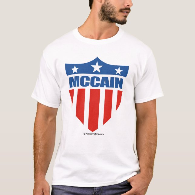 Camiseta T-shirt de John McCain (Frente)