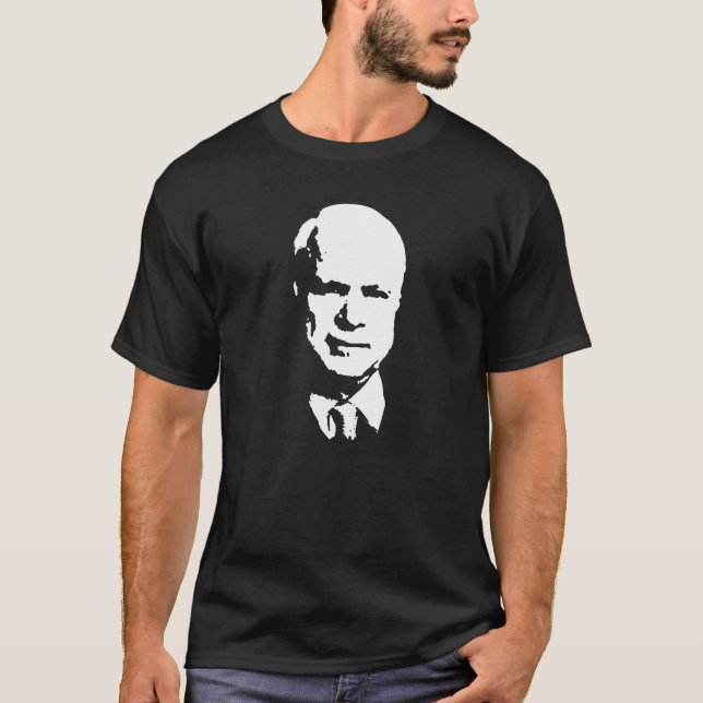 Camiseta T-shirt de John McCain (Frente)