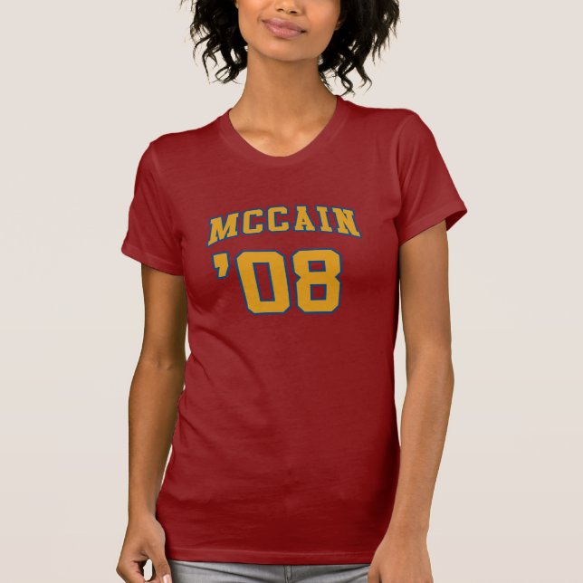 Camiseta T-shirt de John McCain (Frente)