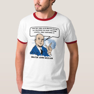 Camiseta T-shirt de John McCain Sez