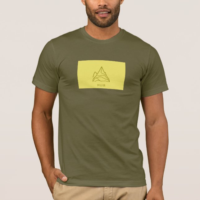 Camiseta T-shirt de John Muir (Frente)