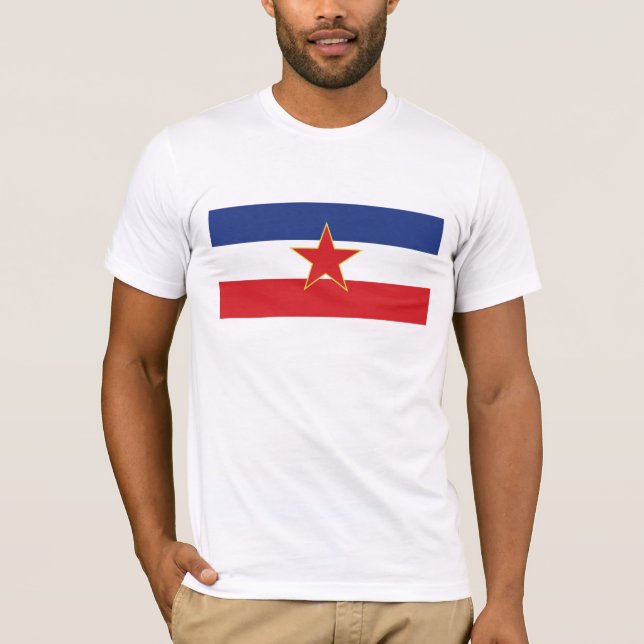 Camiseta T-shirt de Jugoslávia (Frente)