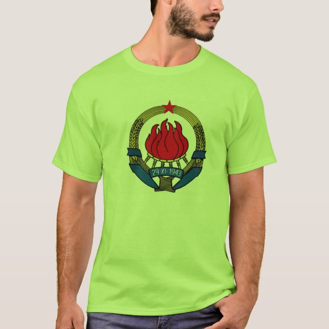 Camiseta T-shirt de Jugoslávia (Frente)