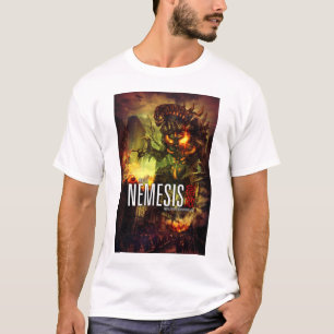 Camiseta T-shirt de Kaiju do nêmesis - arte por Cheung