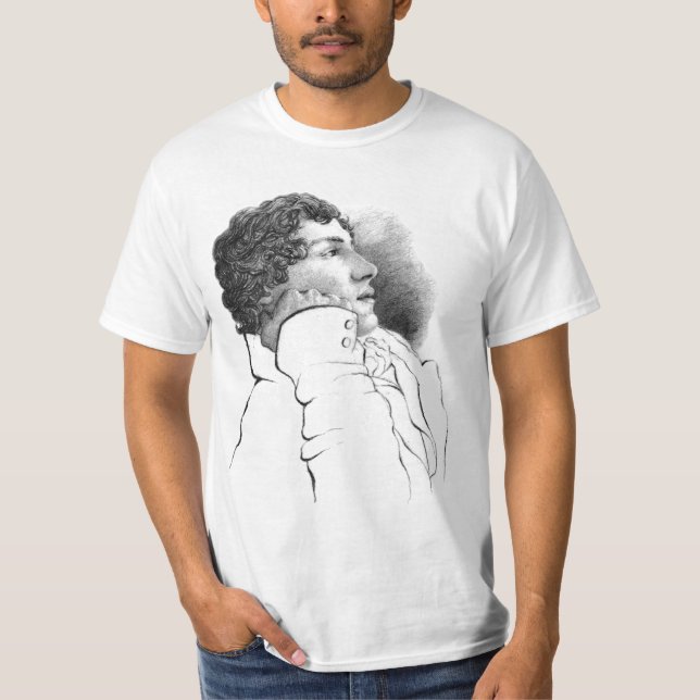 Camiseta T-shirt de Keats (Frente)