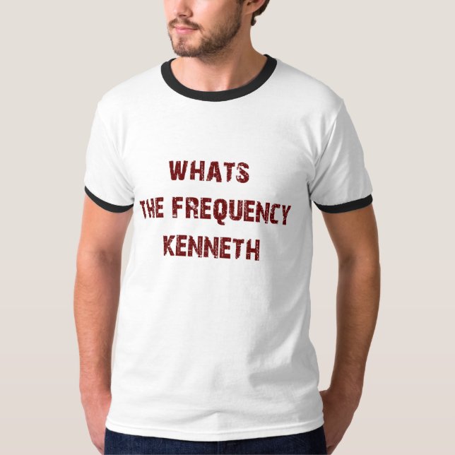 Camiseta T-shirt de KENNETH da FREQÜÊNCIA (Frente)