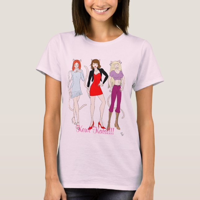 Camiseta T-shirt de Kewl Kats (Frente)